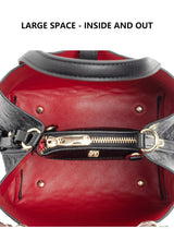 CH Fashion Brand Women's Handbag Large Capacity Casual Diagonal letter Silver Fox Is PU Leather Shoulder Bag