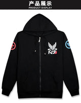 Mass Effect N7 Zip-Up Hoodie