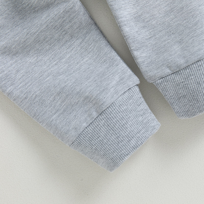 Toddler Boy Color Block Sweatsuit | 2-Piece Cotton Fall/Winter Outfit (0-3T)