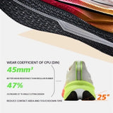 Xtep Men's Running Shoes 2000km 3.0 2025 Spring Lightweight Cushioned Wear-Resistant Training Jogging Sneakers 875119110032