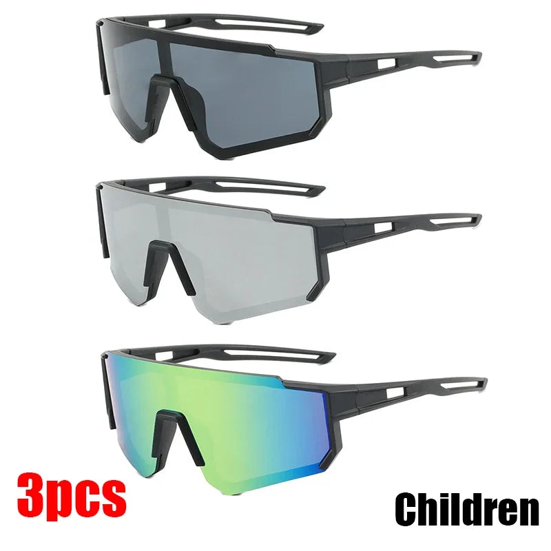 Kids' UV400 Sport Sunglasses – Stylish Outdoor Eye Protection