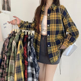 Classic Plaid Flannel Shirt Jacket