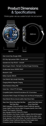 AI ECG Smart Watch | Nursing-Grade Health Monitor 2026