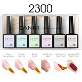 CANNI HEMA-Free Gel Polish Kit | Jelly, Nude & Rubber Base