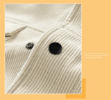 Men's Corduroy Fleece Jacket – Warm Winter Coat