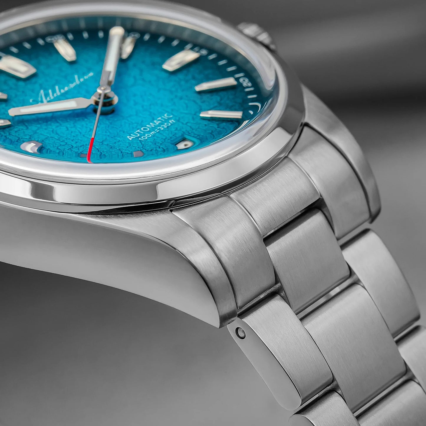 ADDIESDIVE Gradient Diver Watches for Men K1 Mineral Glass Stainless Steel Waterproof Automatic Mechanical Watches AD2531 Luxury