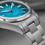 ADDIESDIVE Gradient Diver Watches for Men K1 Mineral Glass Stainless Steel Waterproof Automatic Mechanical Watches AD2531 Luxury