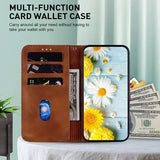 Motorola Moto Magnetic Faux Leather Wallet Phone Case