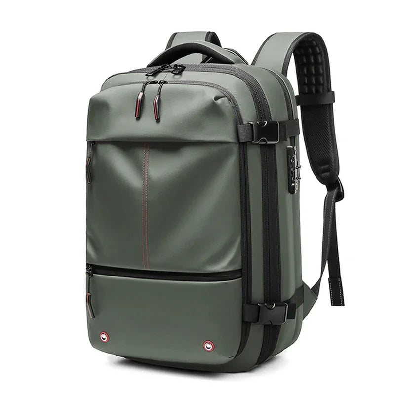 Vacuum Compression Travel Backpack – 17" Laptop & Adventure Ready