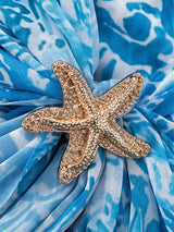 Azure Tide Starfish Mesh Cover-Up