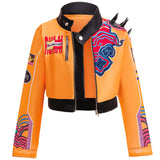 Girl's 4-Piece Pop Star Devil Hunter Costume Set
