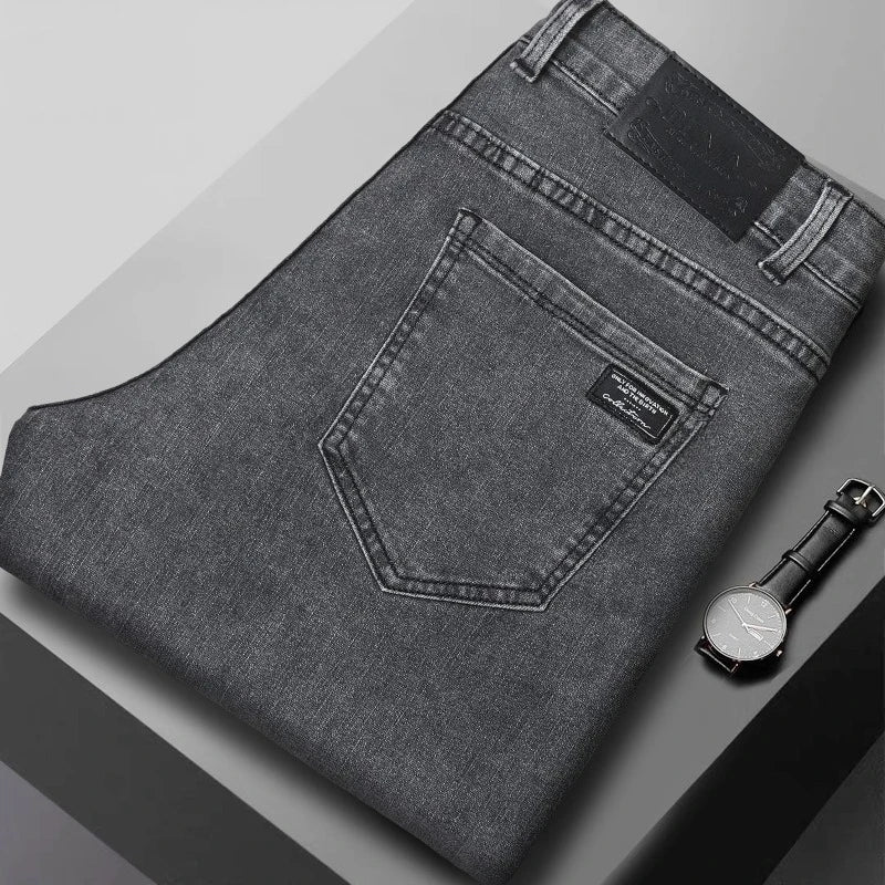 Men's Stretch Straight-Leg Jeans