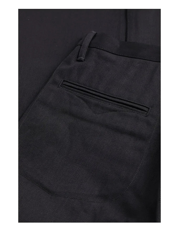 Red Tornado Black Selvedge Denim Relaxed Fit Jeans – 14.5oz
