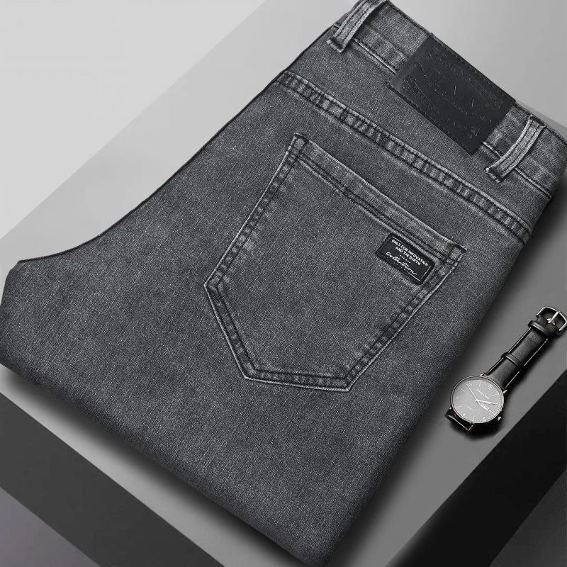 Men's Stretch Straight-Leg Jeans