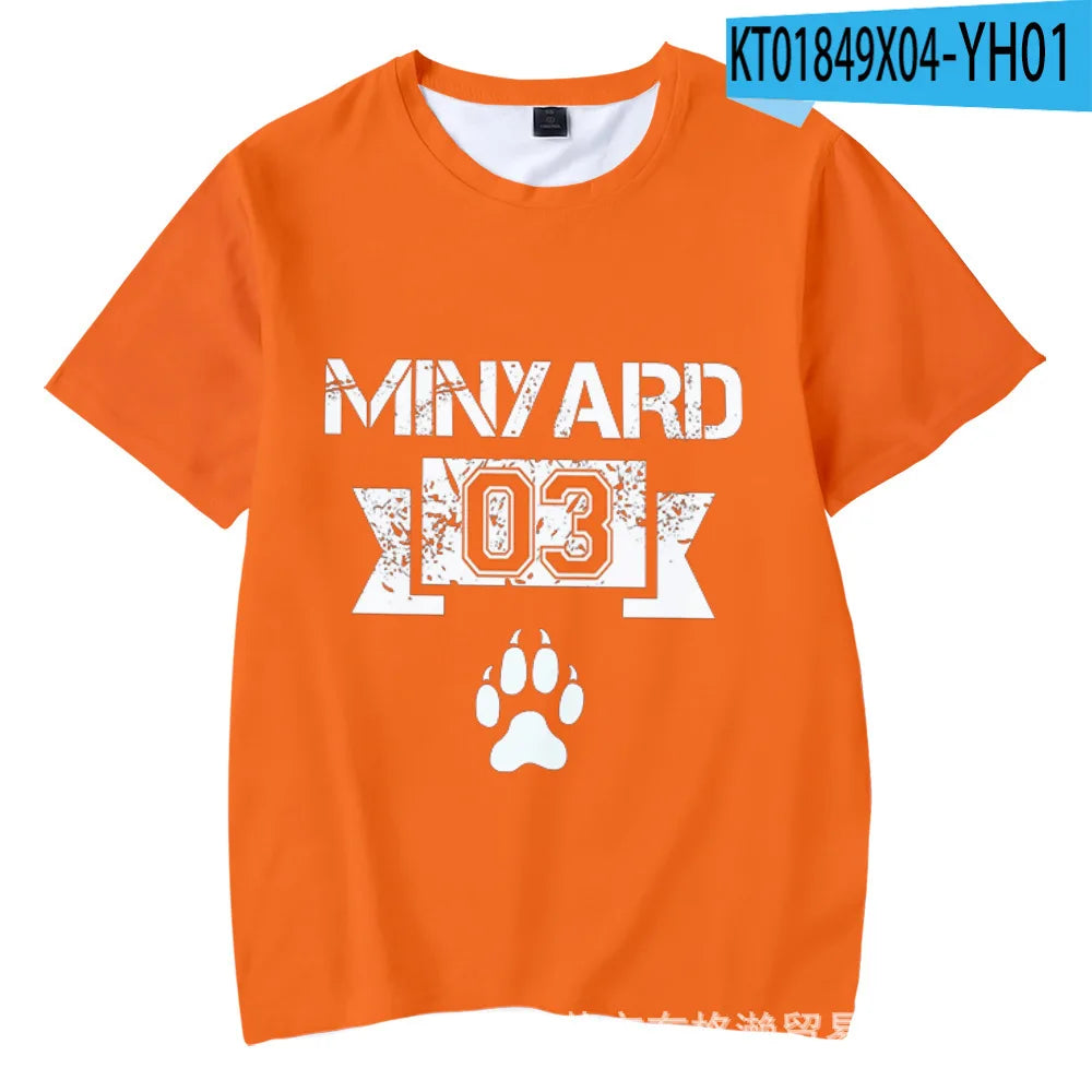 Cosplay The Foxhole Court Palmetto State Foxes Lacrosse Jersey WILDS MINYARD JOSTEN Short Sleeve T Shirt for Men Boy Oversized