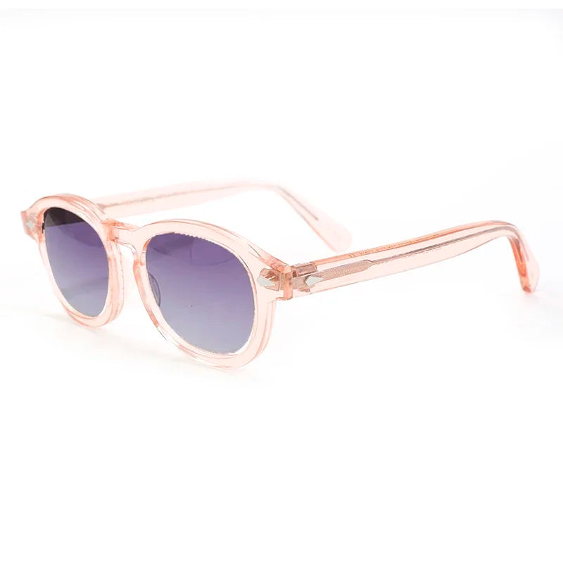 Johnny Depp Polarized Sunglasses Men Women Luxury Brand Sun Glasses Vintage Acetate Frame Driver Shade