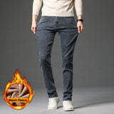 Men's Fleece-Lined Stretch Jeans