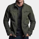 Men's Casual Tooling Jacket — Loose Fit Cardigan Sports Outerwear