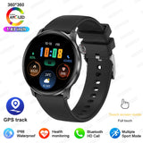 2026 New Lady Fashion Smart Watch women AMOLED HD Screen GPS Sport Heart Rate Bluetooth Call Waterproof Outdoor Smartwatch Women