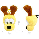 ORIGINAL Garfield Kawaii Soft Plush Toys Keychain Cute Cats Anime Stuffed Animals Peluche Doll Pendants Birthdays Gifts For Kids