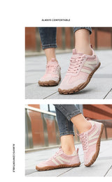 2026 New Wide Toe Barefoot Shoes Mens Womens Zero Drop Minimalist Sneakers Retro Outdoor Non Slip Walking Shoes Casual Sneaker