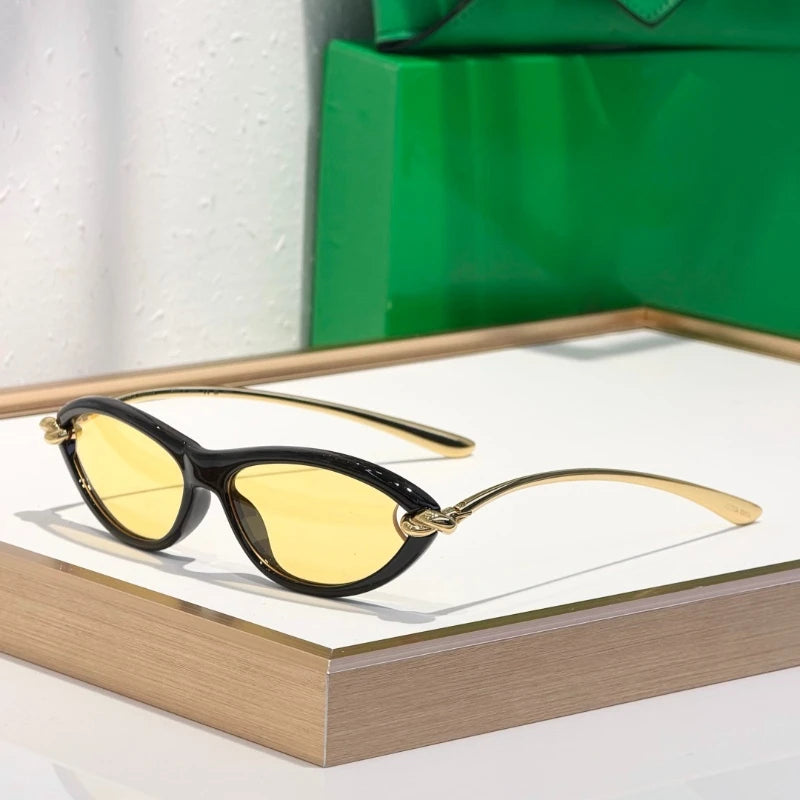 Luxury Cat Eye Tortoiseshell Sunglasses – UV400