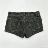 Women's Y2K Low-Rise Distressed Denim Shorts