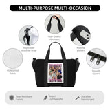 Custom The Eras Tour 1989 Taylor's Swift's American Pop Singer Tote Bag Women Large Capacity Beach Gym Travel Bags