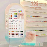 High Quality Korean Gel Polish Set Autumn  Winter Color Gel Kit Nail Salon Wholesale Marnicure Soak Off UV LED Nail Varnish Set