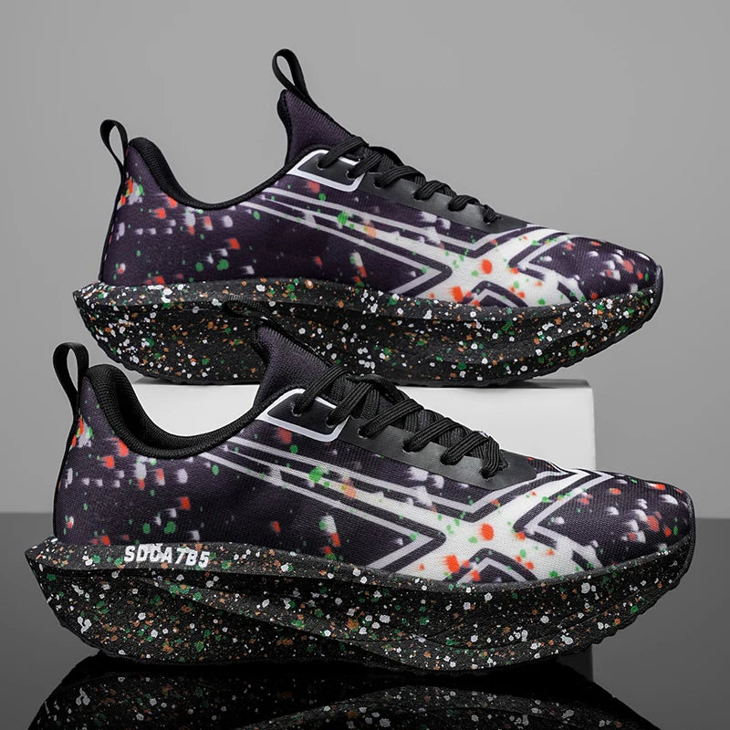 Men's Breathable Lightweight Running Shoes — EVA Cushion Sneakers
