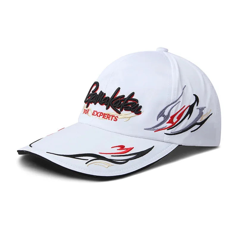GAMAKUTSA Windproof Fishing Cap | Breathable Outdoor Hat