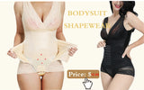 Ribbed Sculpting Seamless Jumpsuit | Firm Compression Shapewear