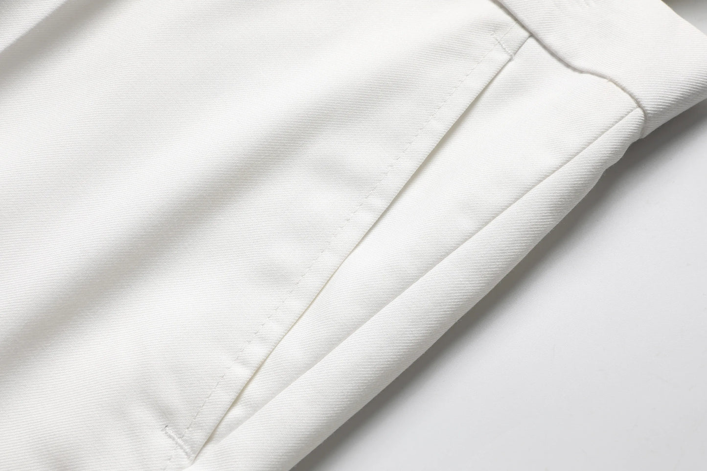 Men’s Classic Three-Piece White Business Suit