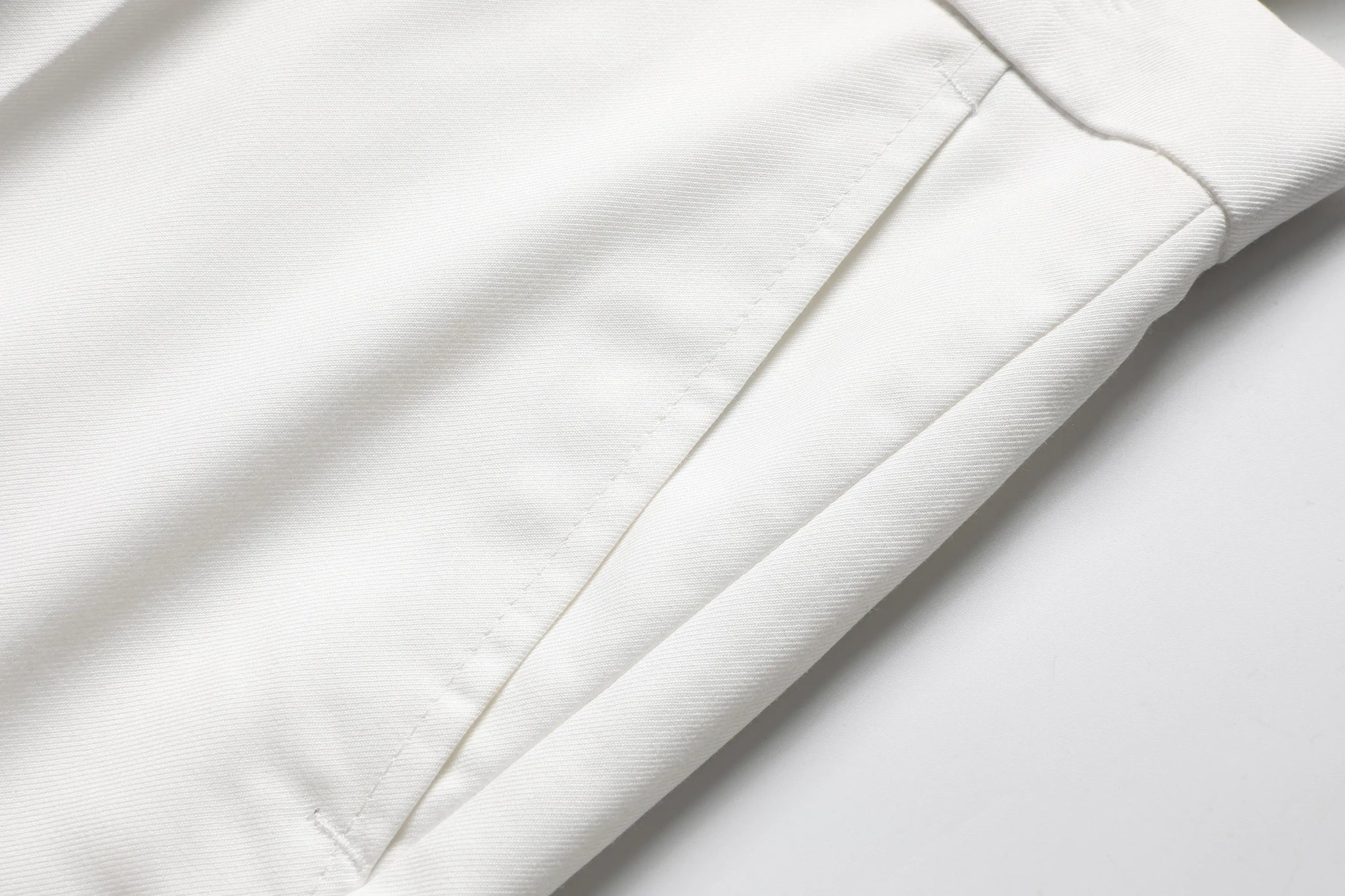 Men’s Classic Three-Piece White Business Suit