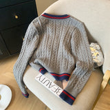 Women's V-Neck Knit Sweater