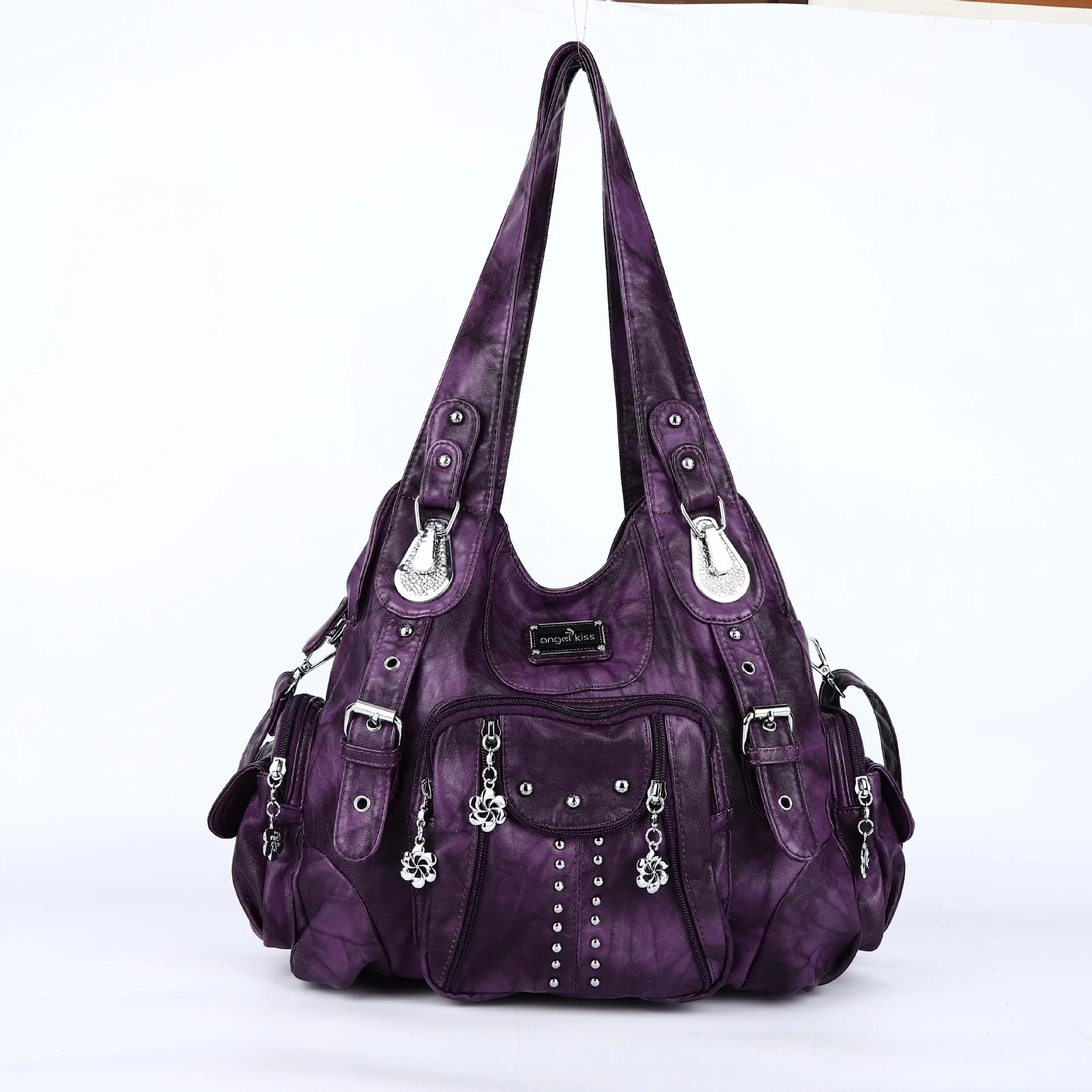 Women Fashion Handbags Women Shoulder Bags PU Leather Handbag Female Satchel Big-capacity Shoulder Purse Bag Bolsa Feminina