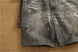Men's Vintage Washed Cargo Shorts | Textured Cotton