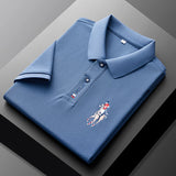 Men's Embroidered Polo Shirt – Casual Summer Style