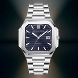 2025 Specht & Söhne Men's Classic Cubic Automatic Mechanical Watch 50M Waterproof Luminous Sapphire Crystal Reloj Hombre 41MM