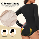 Seamless Tummy Control Long Sleeve Body Shaper