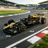 MK6023 1969PCS 1:8 Technical Racing Car Building Blocks - DIY Assemble Sports Car Model, High Detail Bricks Toy for Boys, Perfec