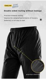 SULAITE Men's Waterproof Reflective Rain Suit – Jacket & Pants