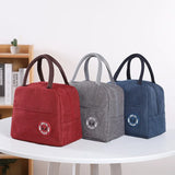 Insulated Lunch Bag Insulation Bento Pack for Men Women BPA Free Leakproof Food Container Carrier with Handle