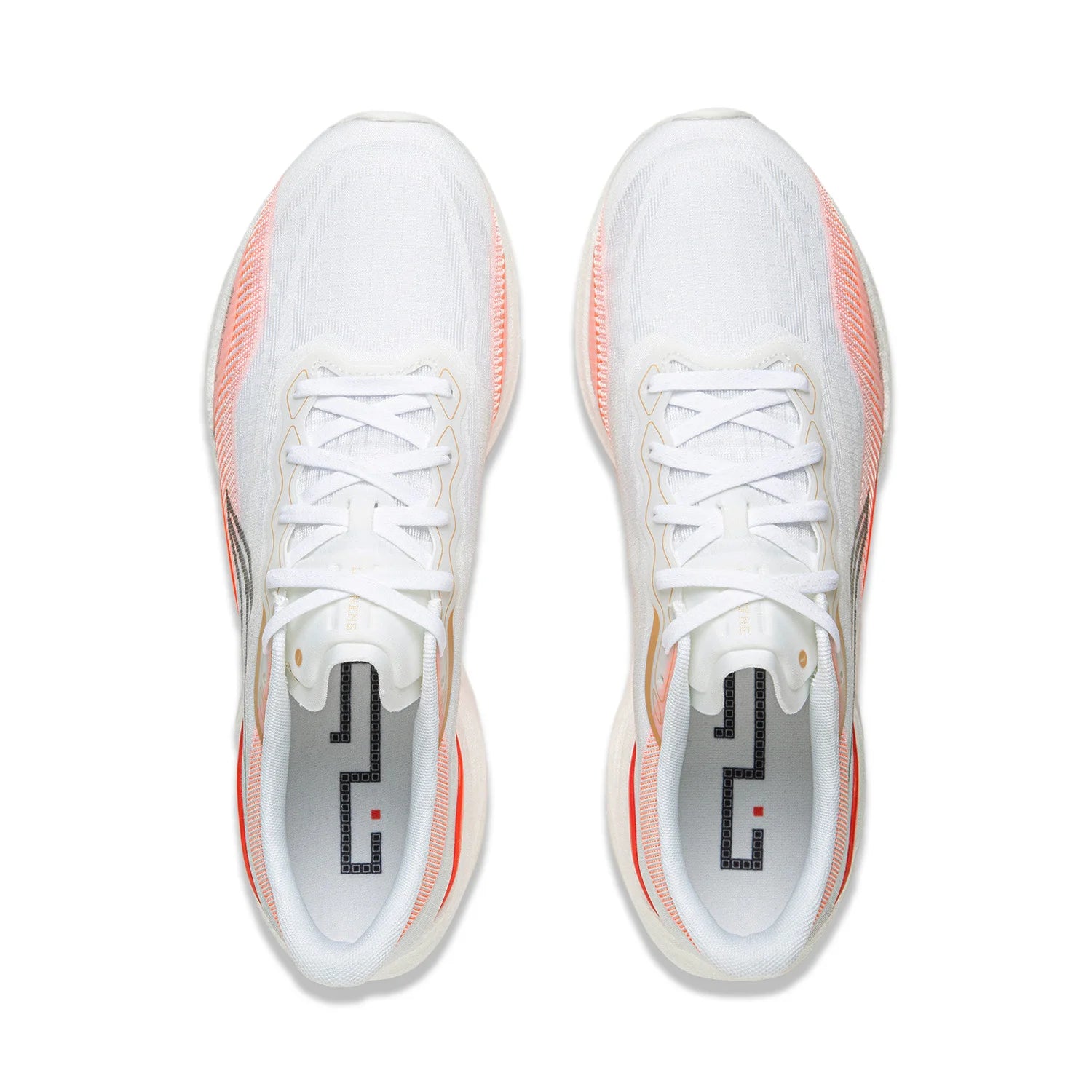 Li-Ning Men's SUPER LIGHT 22 Light Running Shoes TEMPO BOUNSE Cushion BOOM FIBER LiNing Wearable Anti-Slip Sneakers ARBV001