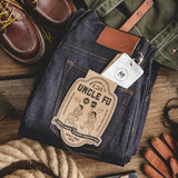 Maden Retro 11.6oz Cotton Selvedge Raw Denim Jeans Tapered Regular Fit Jeans with Zipper Fly High Quality Versatile Men's Pants