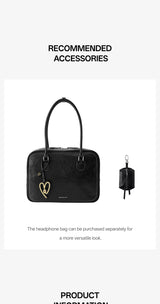 Amazing Song Toast Tote — Large Top Grain Leather Bag
