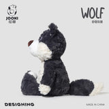 40cm Gray Wolf Plush Toy – Ultra-Soft Stuffed Animal