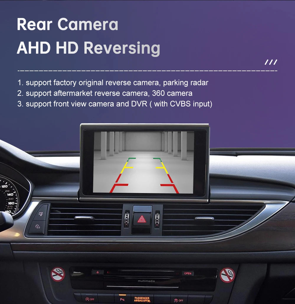Road Top Wireless CarPlay & Android Auto for Audi A6/A7 2012–2018
