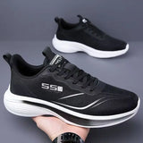 Men's Breathable Mesh Casual Sneakers — Lightweight, Non-Slip Soft Sole