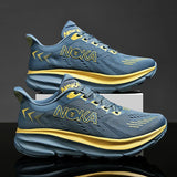 New Fashion Men Light Running Shoes Cushion Training Shoes Lightweight Wear-Resistant Sneakers